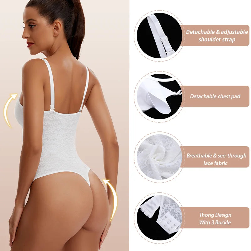Seamless shaper bodysuit