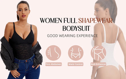 Seamless shaper bodysuit
